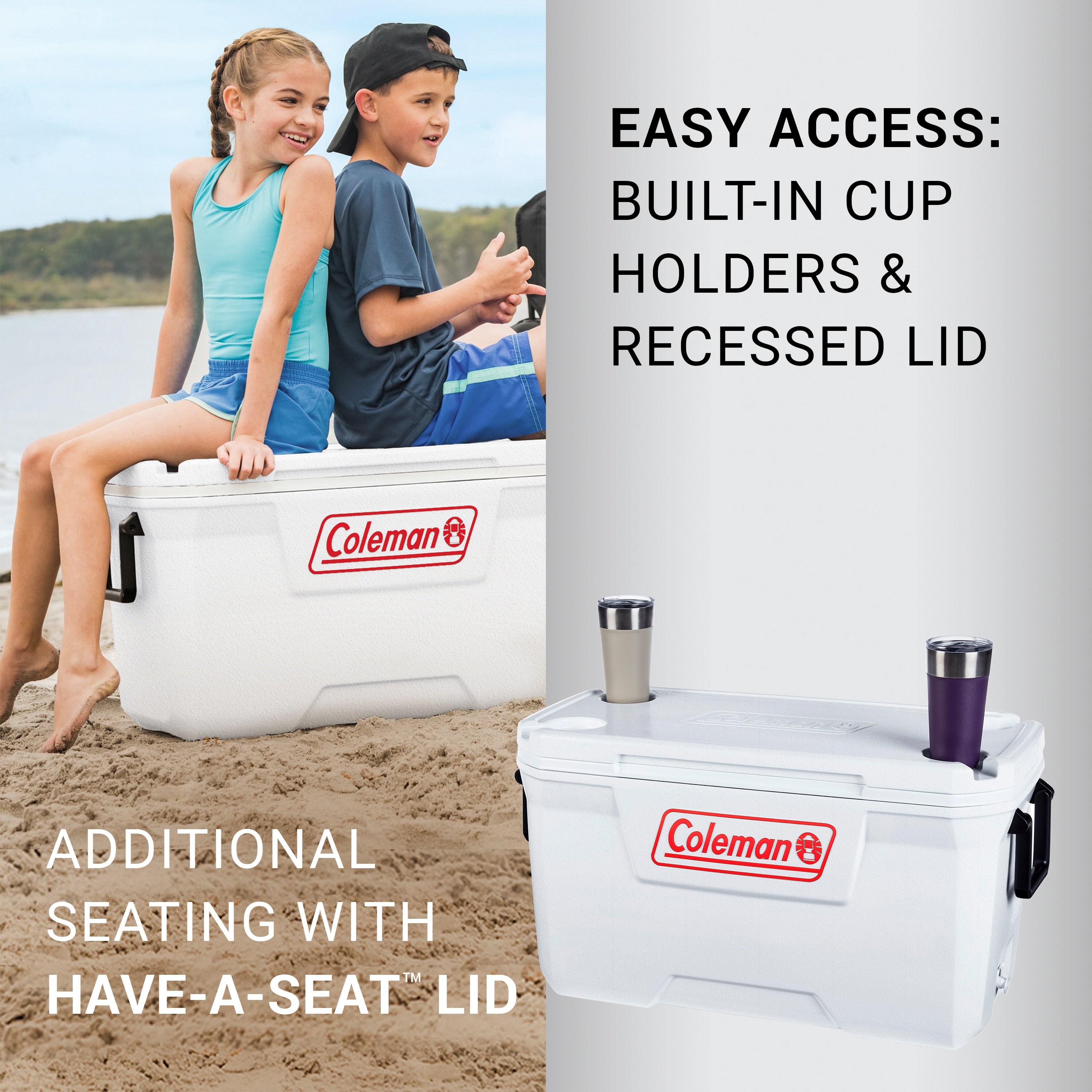 316 Series™ 70-Quart Marine Hard Cooler | Coleman CA